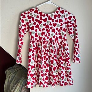 Tommy Bahama Red and White‎ Heart Kids Dress 7